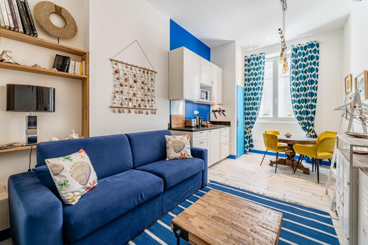 Studio Shell 26M2, 120M Vieux-Port, Clim, Wifi, Acces Autonome Avec Code Marsella Exterior foto